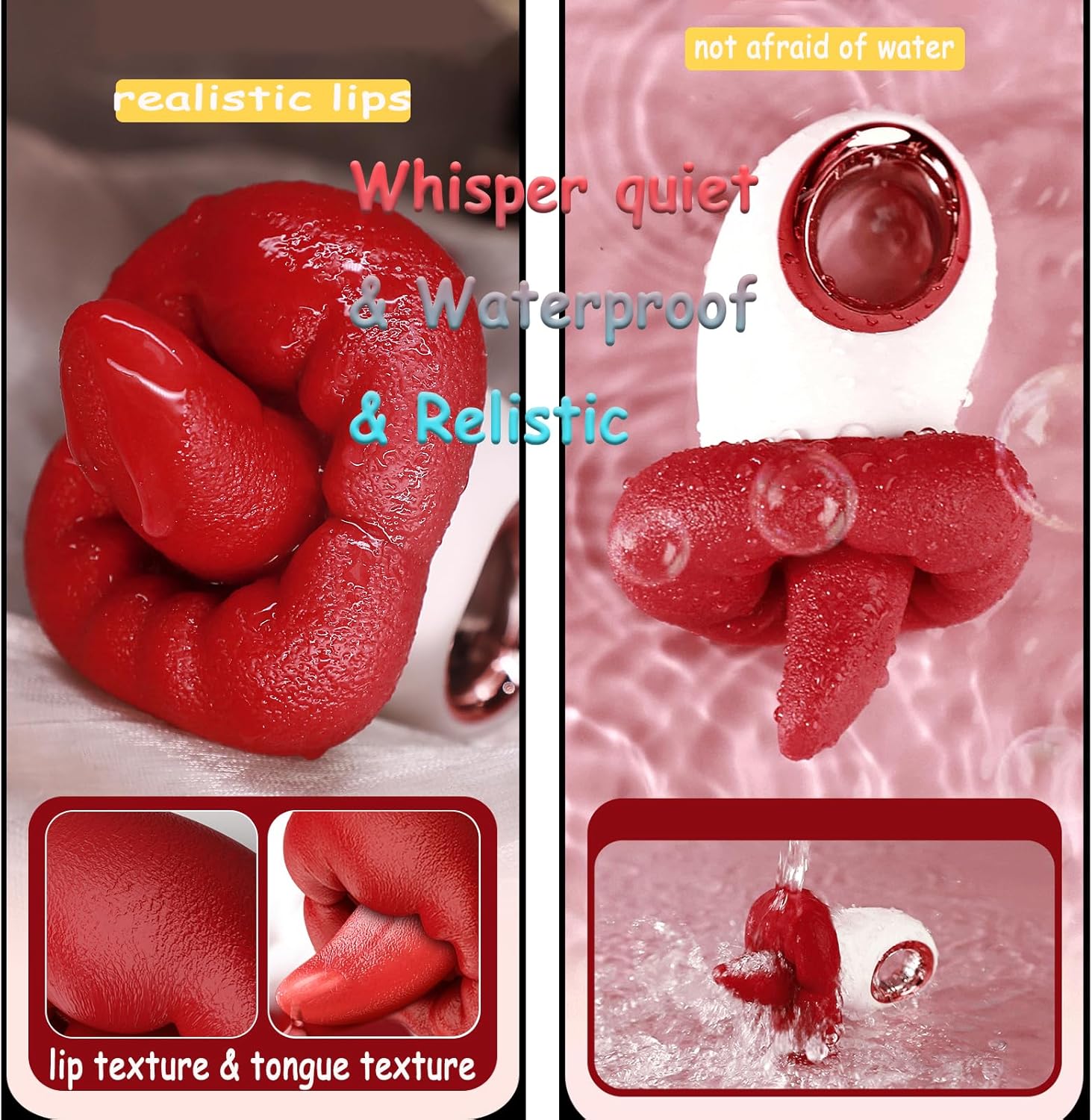 Αδιάβροχος Επαναφορτιζόμενος Κλειτοριδικός και Πρωκτικός Δονητής Γλώσσα με 10 Επιλογές Δόνησης Αδιάβροχος Επαναφορτιζόμενος Κλειτοριδικός και Πρωκτικός Δονητής Γλώσσα με 10 Επιλογές Δόνησης