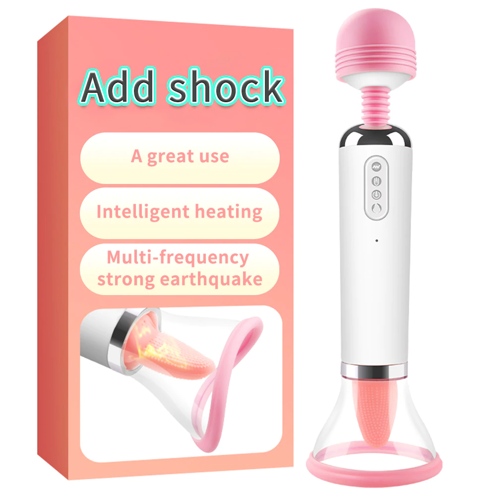 Αδιάβροχος Επαμαφορτιζόμενος USB Διπλός Δονητής Μασάζ με Γλείψιμο / Αναρρόφηση & 12 Λειτουργίες Δόνησης Αδιάβροχος Επαμαφορτιζόμενος USB Διπλός Δονητής Μασάζ με Γλείψιμο / Αναρρόφηση & 12 Λειτουργίες Δόνησης