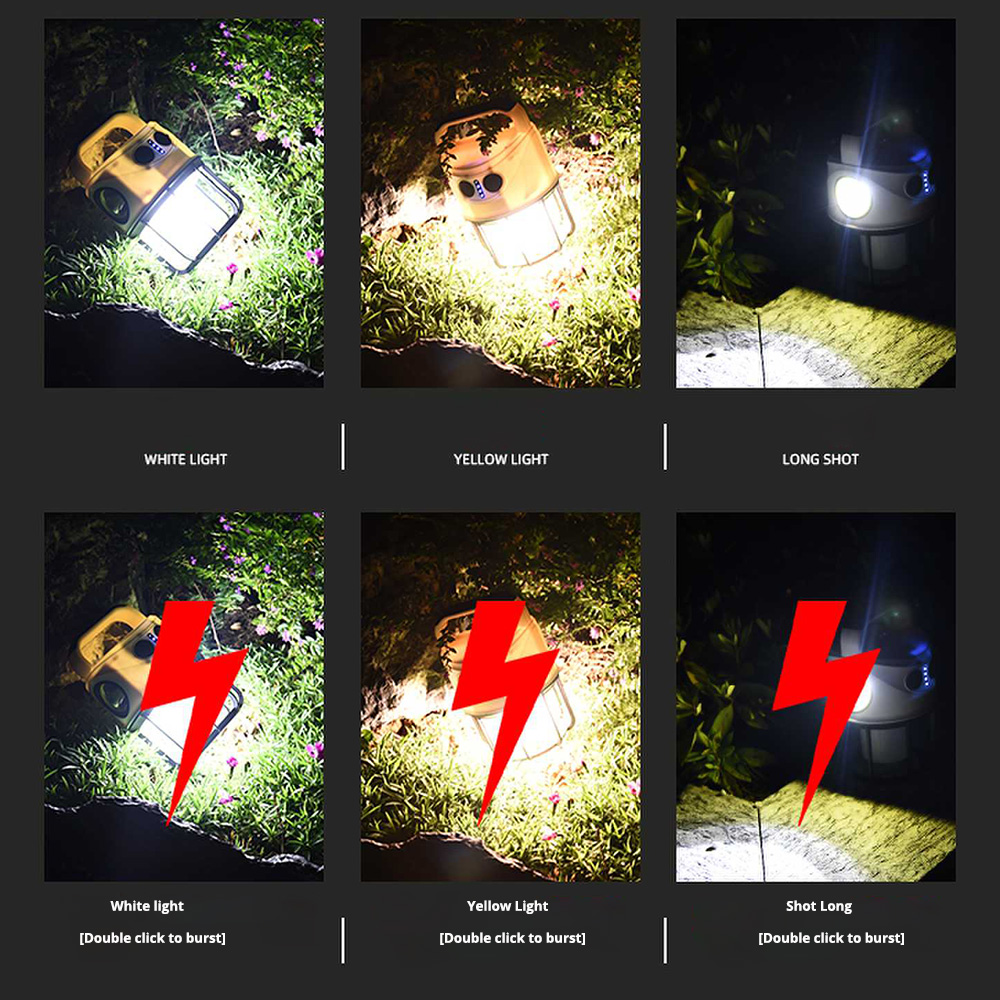 Αδιάβροχος Φακός / Φανάρι / Φωτιστικό Τριπλής Λειτουργίας Camping Επαναφορτιζόμενο USB LED & PowerBank Φόρτισης Συσκευών Αδιάβροχος Φακός / Φανάρι / Φωτιστικό Τριπλής Λειτουργίας Camping Επαναφορτιζόμενο USB LED & PowerBank Φόρτισης Συσκευών