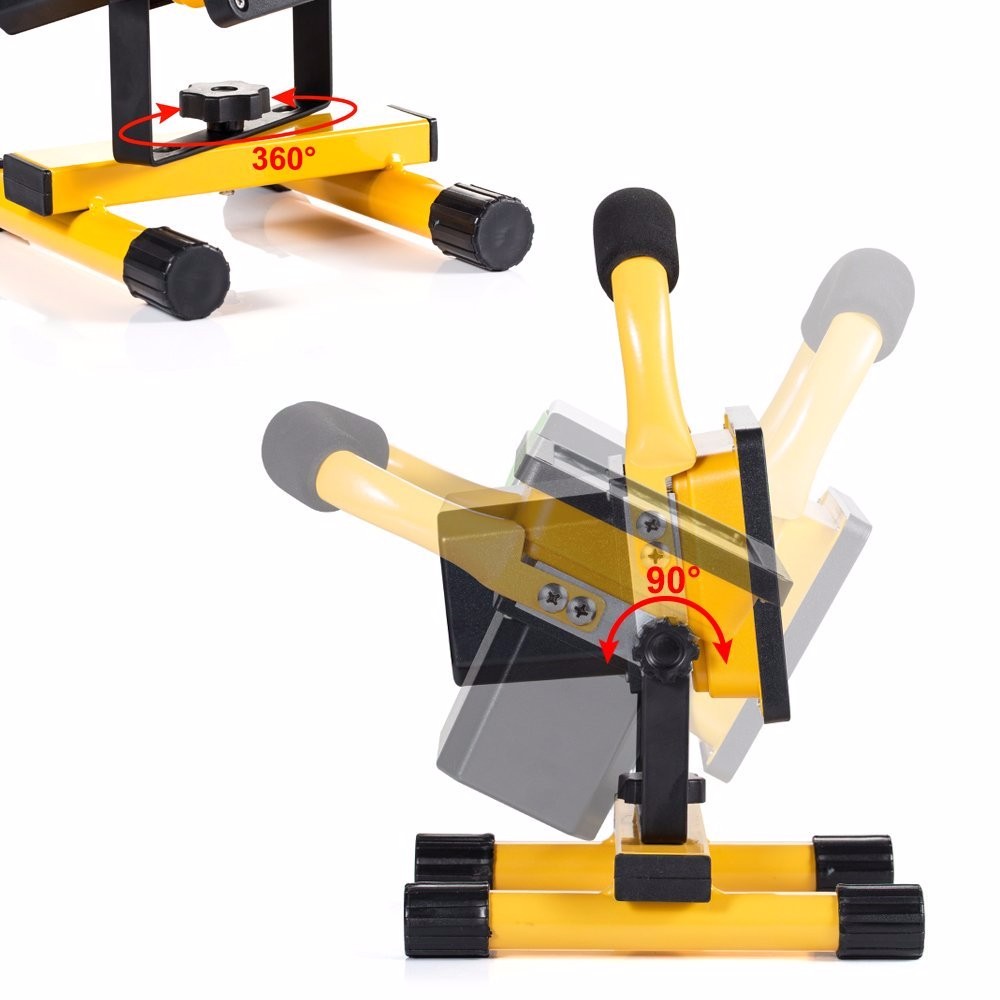 Αδιάβροχος Φορητός Επαναφορτιζόμενος Προβολέας Ψυχρού Λευκού Φωτισμού LED 30W 450 Lumens Αδιάβροχος Φορητός Επαναφορτιζόμενος Προβολέας Ψυχρού Λευκού Φωτισμού LED 30W 450 Lumens