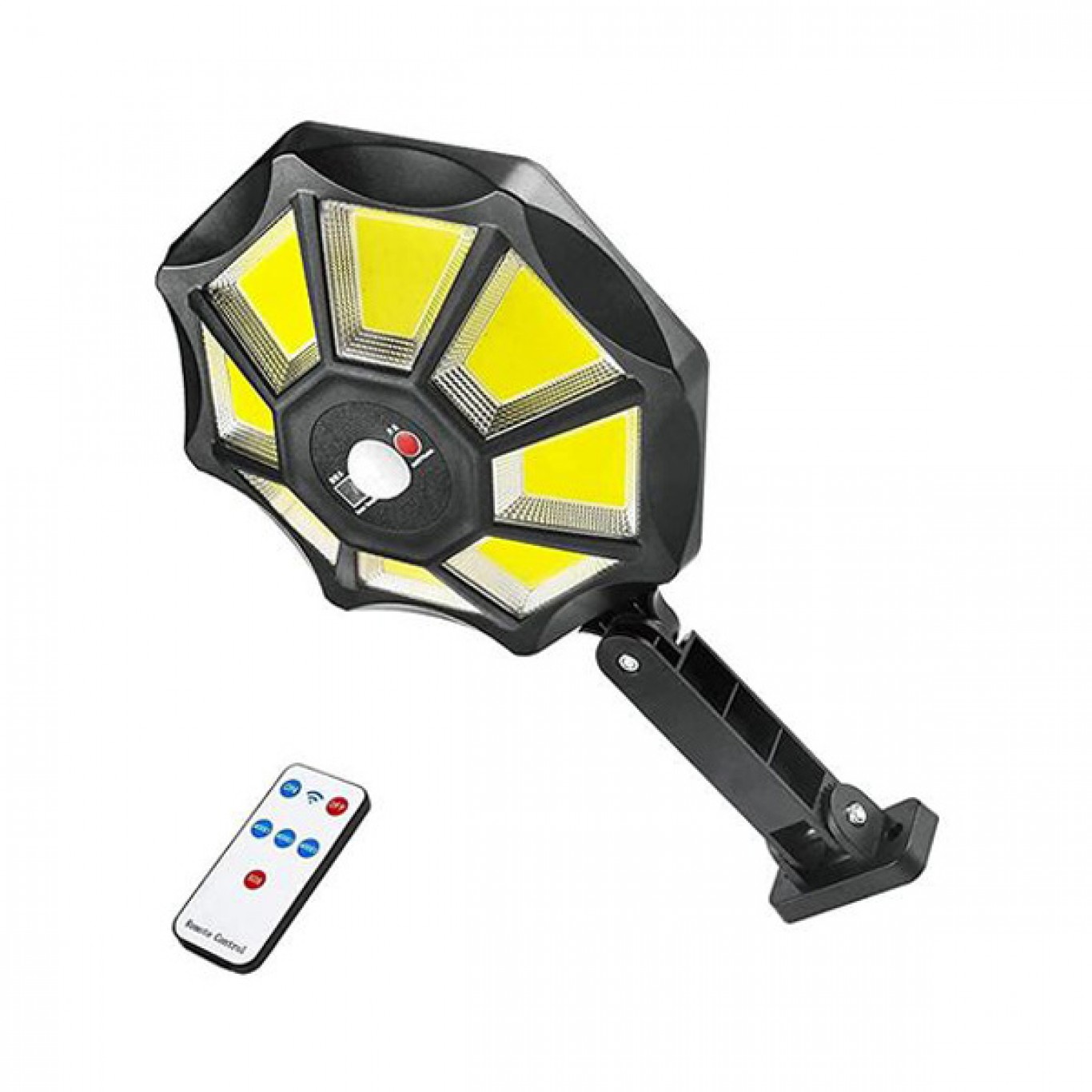 Αδιάβροχος Ηλιακός Επιτοίχιος Προβολέας IP65 με 168 COB LED -Ισχυρό Φωτιστικό Δρόμου με Τηλεχειριστήριο, Ανιχνευτή Κίνησης, Φωτοκύτταρο & Φωτοβολταϊκό Πάνελ Αδιάβροχος Ηλιακός Επιτοίχιος Προβολέας IP65 με 168 COB LED -Ισχυρό Φωτιστικό Δρόμου με Τηλεχειριστήριο, Ανιχνευτή Κίνησης, Φωτοκύτταρο & Φωτοβολταϊκό Πάνελ