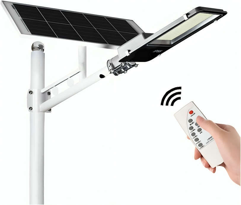 Αδιάβροχος Ηλιακός Προβολέας Δρόμου 200W 6000K με Τηλεχειριστήριο - RiXME Αδιάβροχος Ηλιακός Προβολέας Δρόμου 200W 6000K με Τηλεχειριστήριο - RiXME