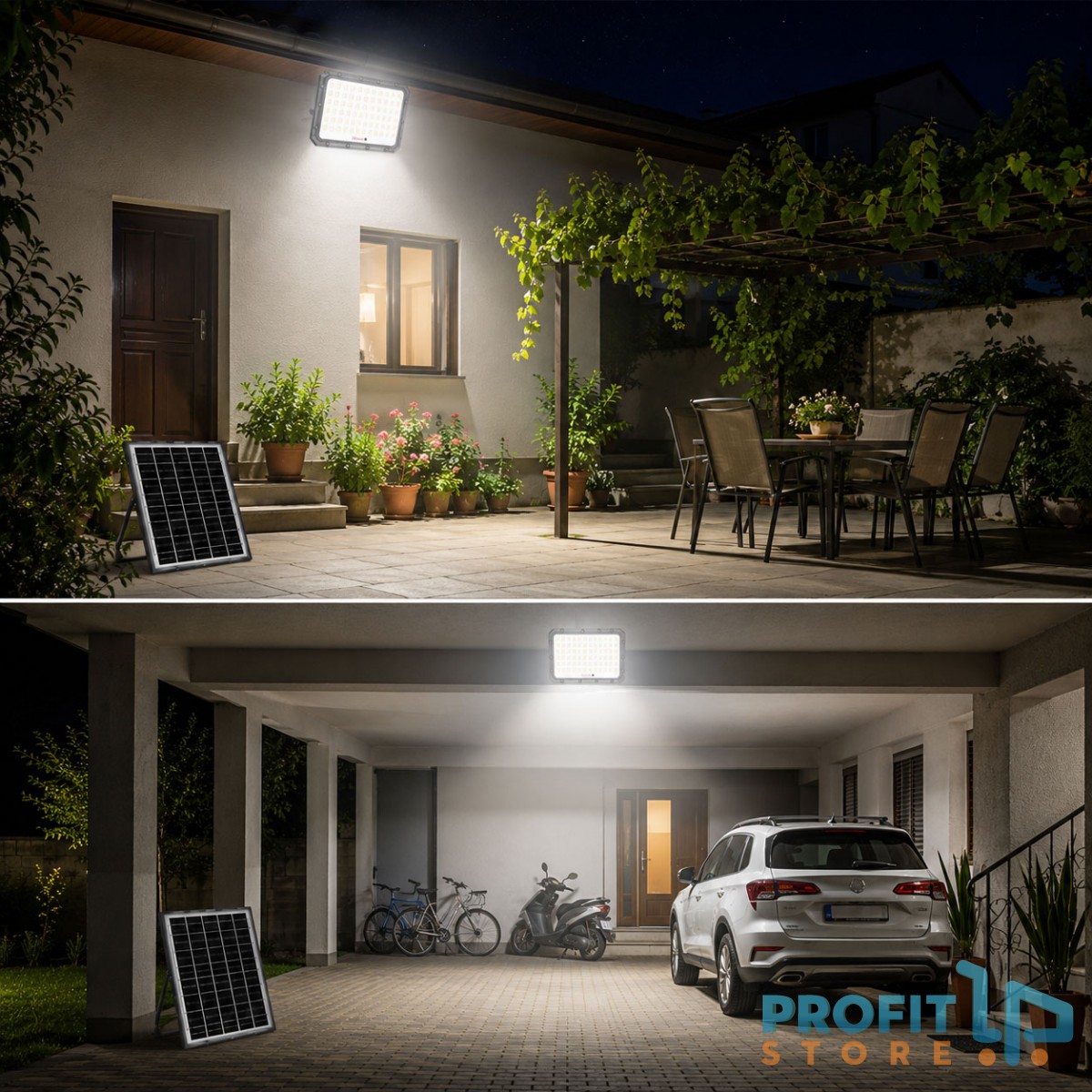 Αδιάβροχος Ηλιακός Προβολέας LED 2000W Υψηλής Φωτεινότητας για Εξωτερικό Χώρο με Τηλεχειριστήριο Jortan Αδιάβροχος Ηλιακός Προβολέας LED 2000W Υψηλής Φωτεινότητας για Εξωτερικό Χώρο με Τηλεχειριστήριο Jortan