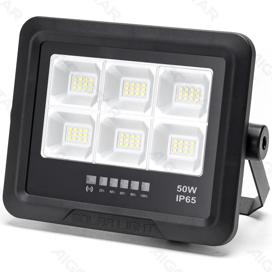 Aδιάβροχος Ηλιακός Προβολέας LED με Πάνελ 50W 500lm 6500K Aigostar Aδιάβροχος Ηλιακός Προβολέας LED με Πάνελ 50W 500lm 6500K Aigostar