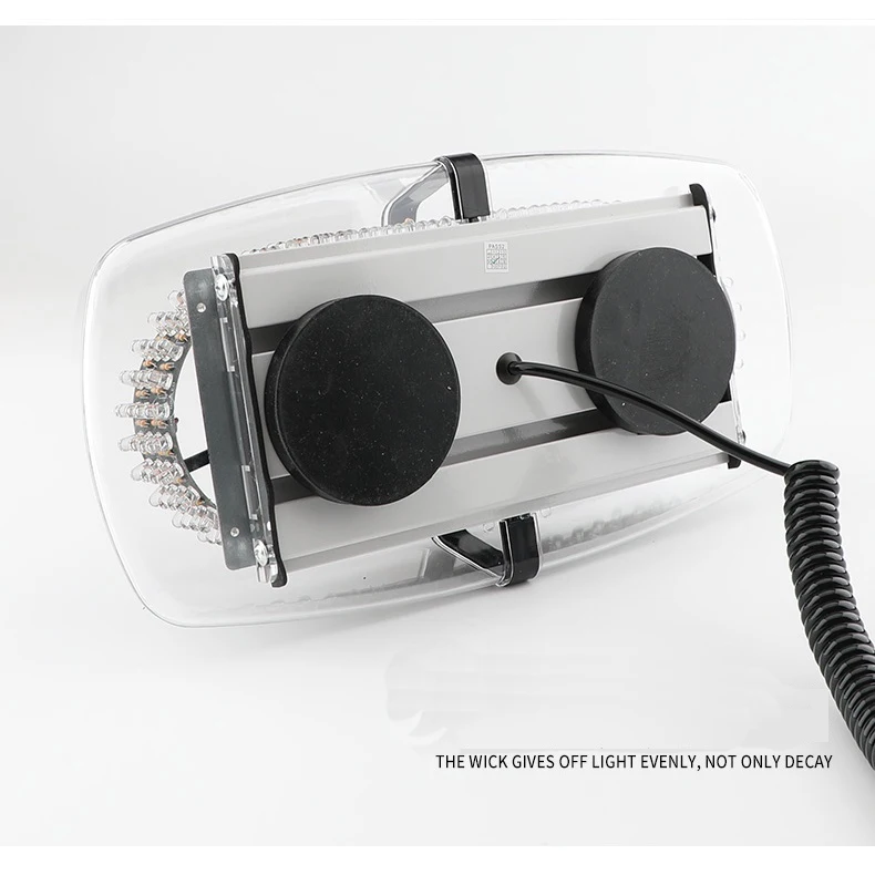 Αδιάβροχος Πορτοκαλί Φάρος 240Led με 7 Ρυθμιζόμενες Λειτουργίες Φωτισμού και Μαγνητική Βάση Strobe Light Bar 12V-24V Αδιάβροχος Πορτοκαλί Φάρος 240Led με 7 Ρυθμιζόμενες Λειτουργίες Φωτισμού και Μαγνητική Βάση Strobe Light Bar 12V-24V