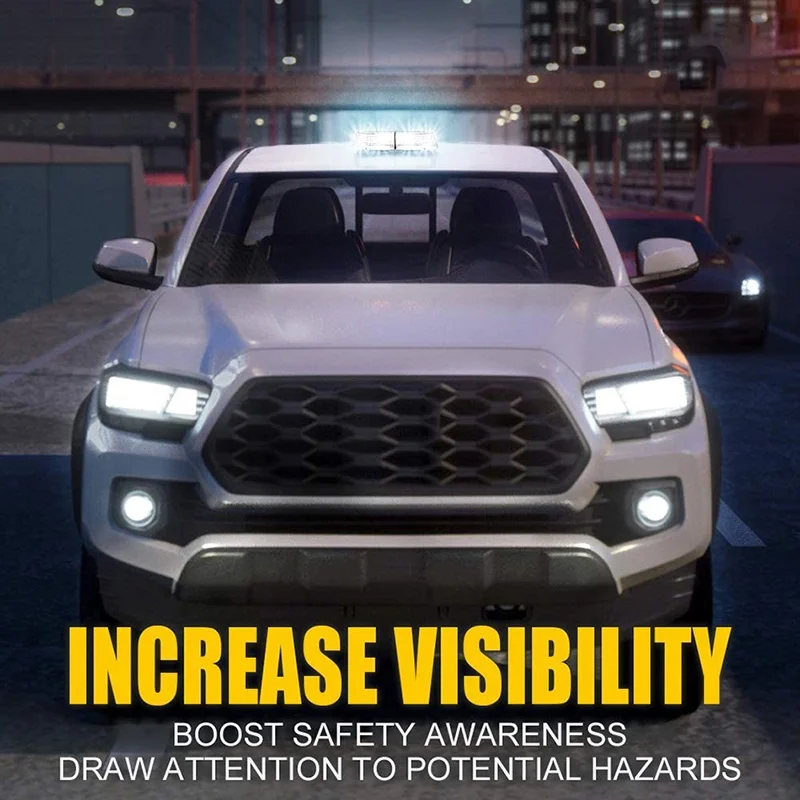 Αδιάβροχος Πορτοκαλί Φάρος 240Led με 7 Ρυθμιζόμενες Λειτουργίες Φωτισμού και Μαγνητική Βάση Strobe Light Bar 12V-24V Αδιάβροχος Πορτοκαλί Φάρος 240Led με 7 Ρυθμιζόμενες Λειτουργίες Φωτισμού και Μαγνητική Βάση Strobe Light Bar 12V-24V