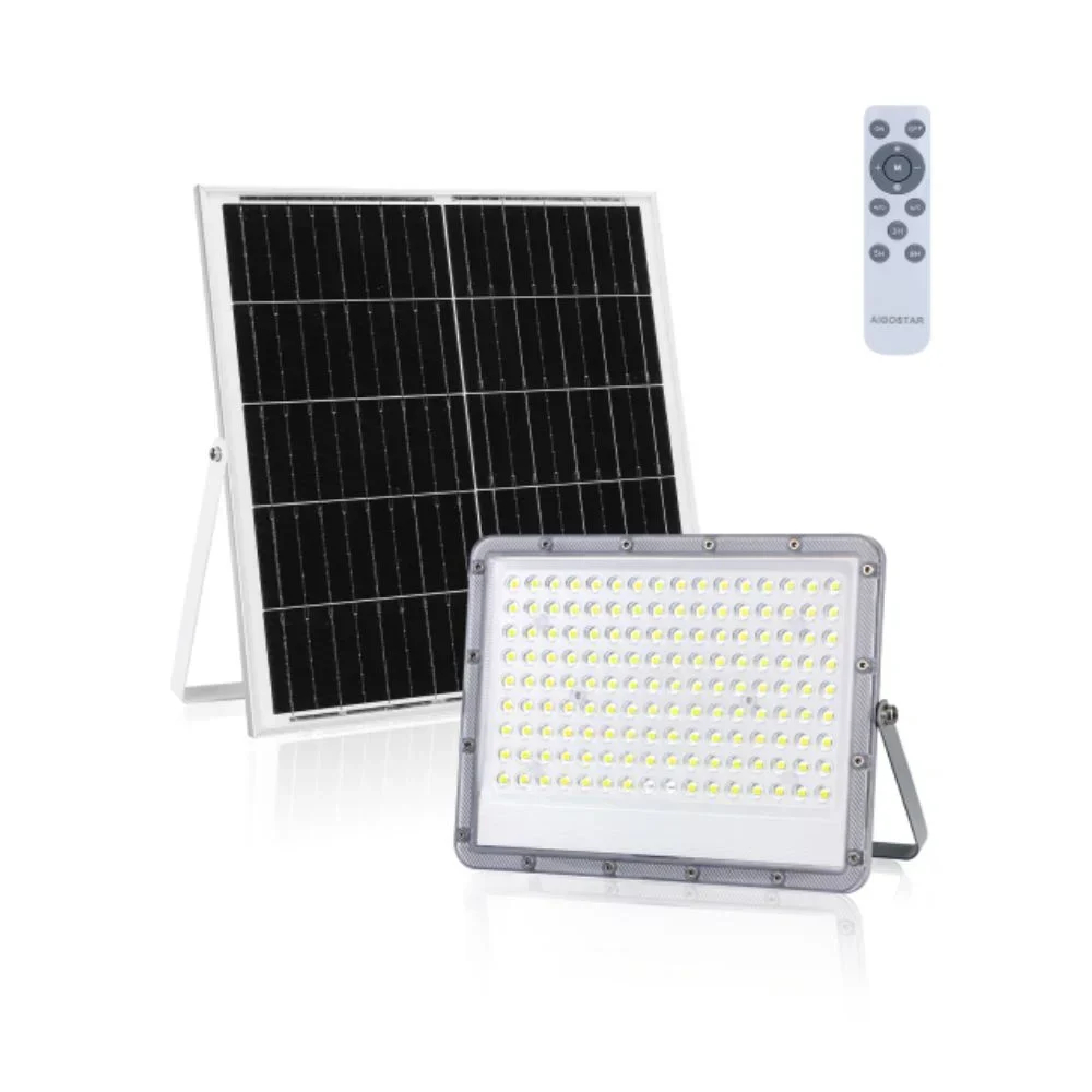 Αδιάβροχος Προβολέας Led Aigostar 200W με Ηλιακό Πάνελ και Ενσωματωμένη Μπαταρία Αδιάβροχος Προβολέας Led Aigostar 200W με Ηλιακό Πάνελ και Ενσωματωμένη Μπαταρία
