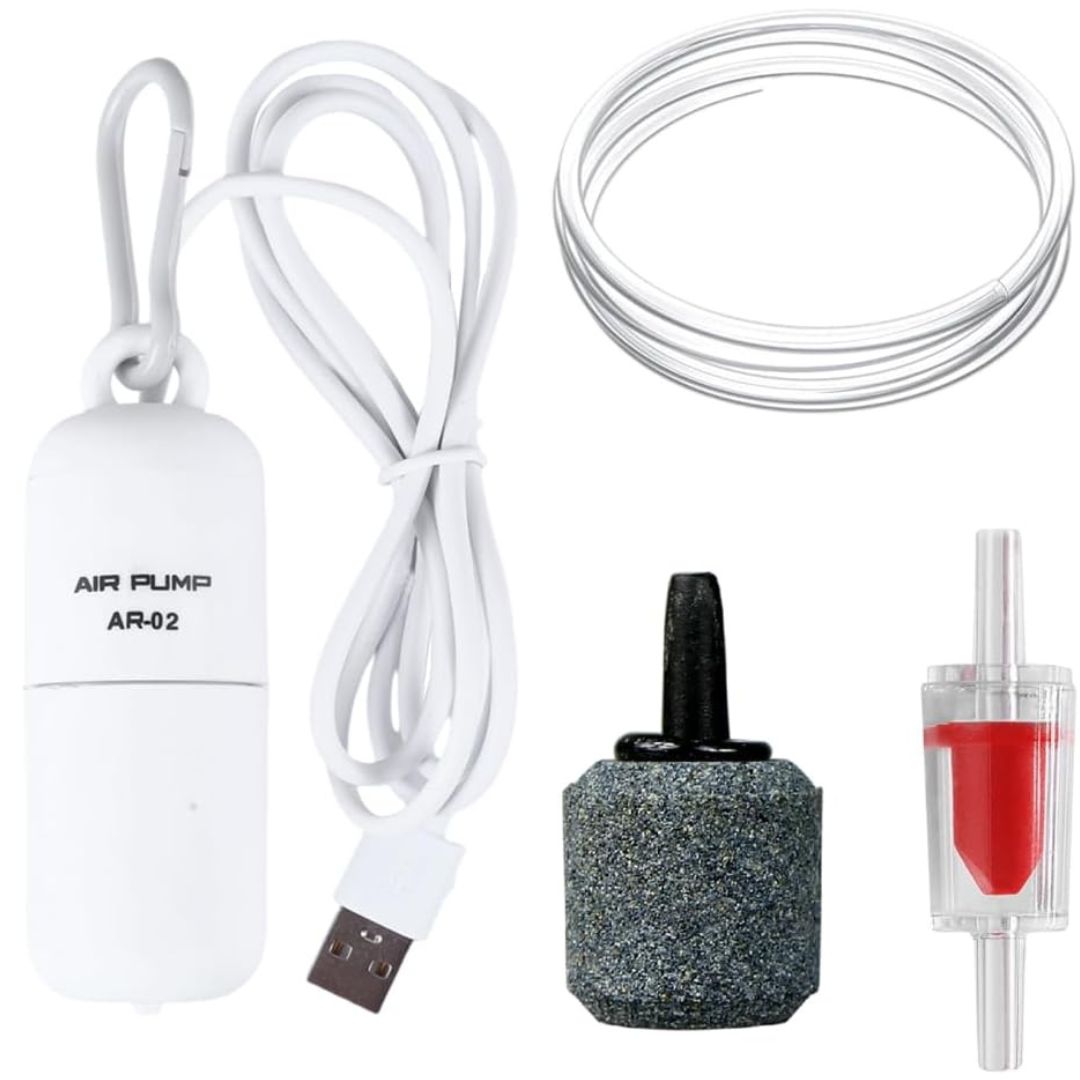 Αεραντλία Ενυδρείου 1W με Δυνατότητα Παροχής 4L ανά ώρα - USB Αεραντλία Ενυδρείου 1W με Δυνατότητα Παροχής 4L ανά ώρα - USB