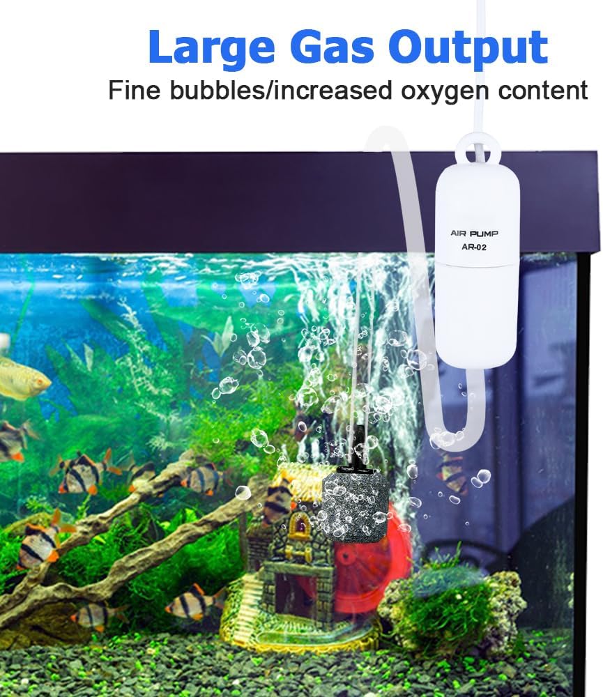 Αεραντλία Ενυδρείου 1W με Δυνατότητα Παροχής 4L ανά ώρα - USB Αεραντλία Ενυδρείου 1W με Δυνατότητα Παροχής 4L ανά ώρα - USB