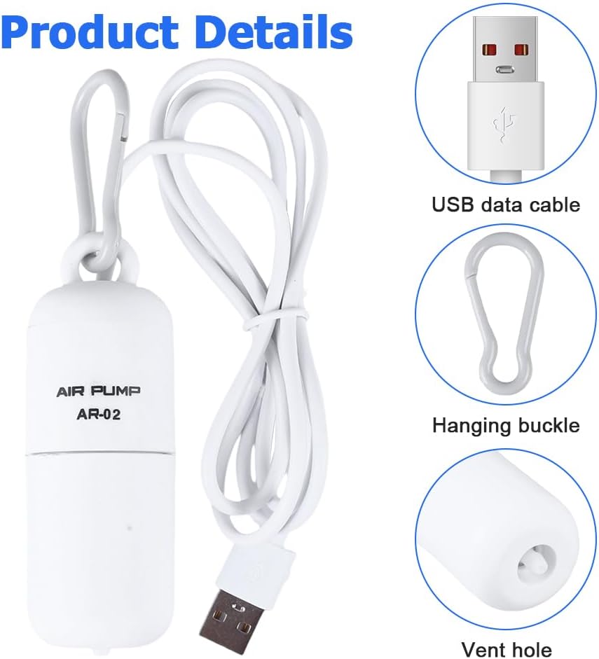 Αεραντλία Ενυδρείου 1W με Δυνατότητα Παροχής 4L ανά ώρα - USB Αεραντλία Ενυδρείου 1W με Δυνατότητα Παροχής 4L ανά ώρα - USB