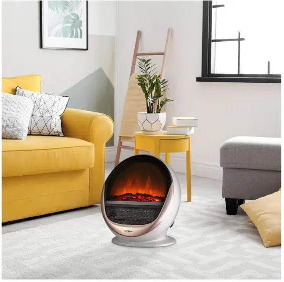 Τζάκι Αερόθερμο με Εφέ Φλόγας με Δύο Επίπεδα Θερμότητας 850W και 1500W Τζάκι Αερόθερμο με Εφέ Φλόγας με Δύο Επίπεδα Θερμότητας 850W και 1500W