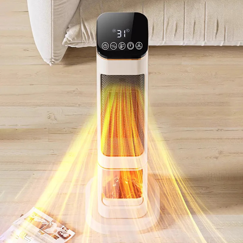 Αερόθερμο Πύργος 2000W με Οθόνη Αφής, Χρονοδιακόπτη, Τηλεχειριστήριο & Εφέ Τζακιού Αερόθερμο Πύργος 2000W με Οθόνη Αφής, Χρονοδιακόπτη, Τηλεχειριστήριο & Εφέ Τζακιού