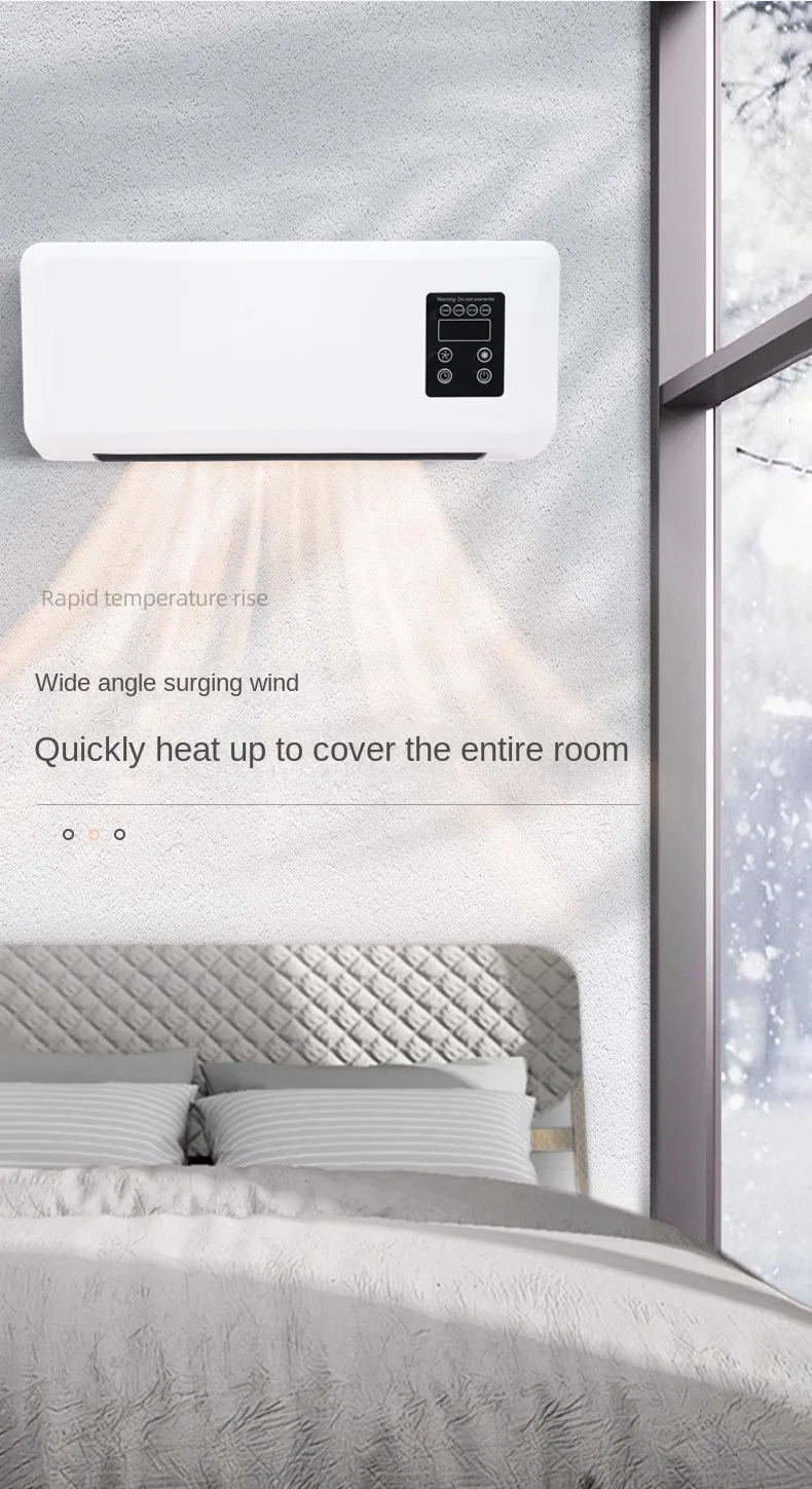 Αερόθερμο Τοίχου 1800W με Λειτουργία Θέρμανσης & Ψύξης, Αποσπώμενη Σχάρα Στεγνώματος Ρούχων και Τηλεχειριστήριο Αερόθερμο Τοίχου 1800W με Λειτουργία Θέρμανσης & Ψύξης, Αποσπώμενη Σχάρα Στεγνώματος Ρούχων και Τηλεχειριστήριο