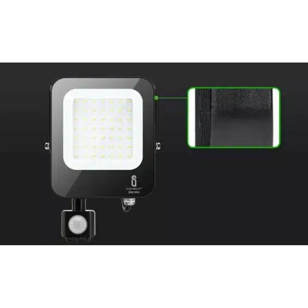 AIGOSTAR Επιτοίχιος Αδιάβροχος LED 4700LM Προβολέας 50W-220V Λευκού Ψυχρού Φωτισμού AIGOSTAR Επιτοίχιος Αδιάβροχος LED 4700LM Προβολέας 50W-220V Λευκού Ψυχρού Φωτισμού