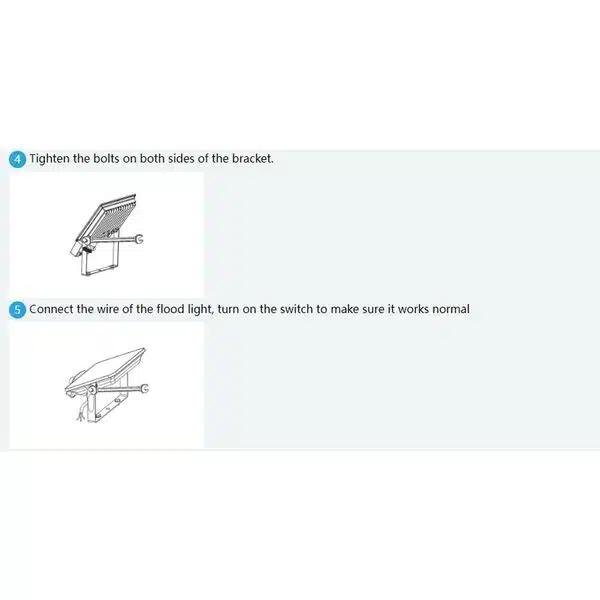 AIGOSTAR Επιτοίχιος Αδιάβροχος LED SMD 8900LM Προβολέας 100W-220V Λευκού Φωτισμού AIGOSTAR Επιτοίχιος Αδιάβροχος LED SMD 8900LM Προβολέας 100W-220V Λευκού Φωτισμού