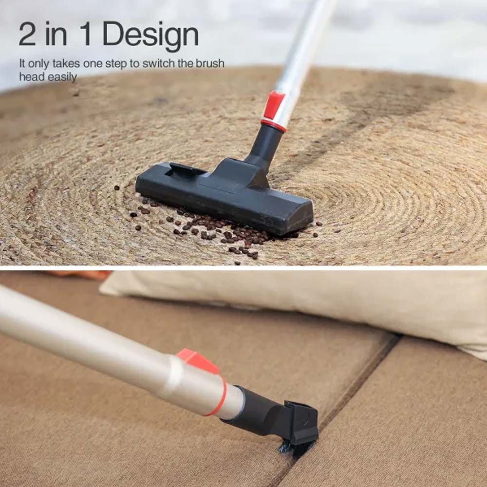 Aigostar Ηλεκτρική Σκούπα Stick-Χειρὀς 600W με Αποσπώμενο Κάδο 1L Aigostar Ηλεκτρική Σκούπα Stick-Χειρὀς 600W με Αποσπώμενο Κάδο 1L