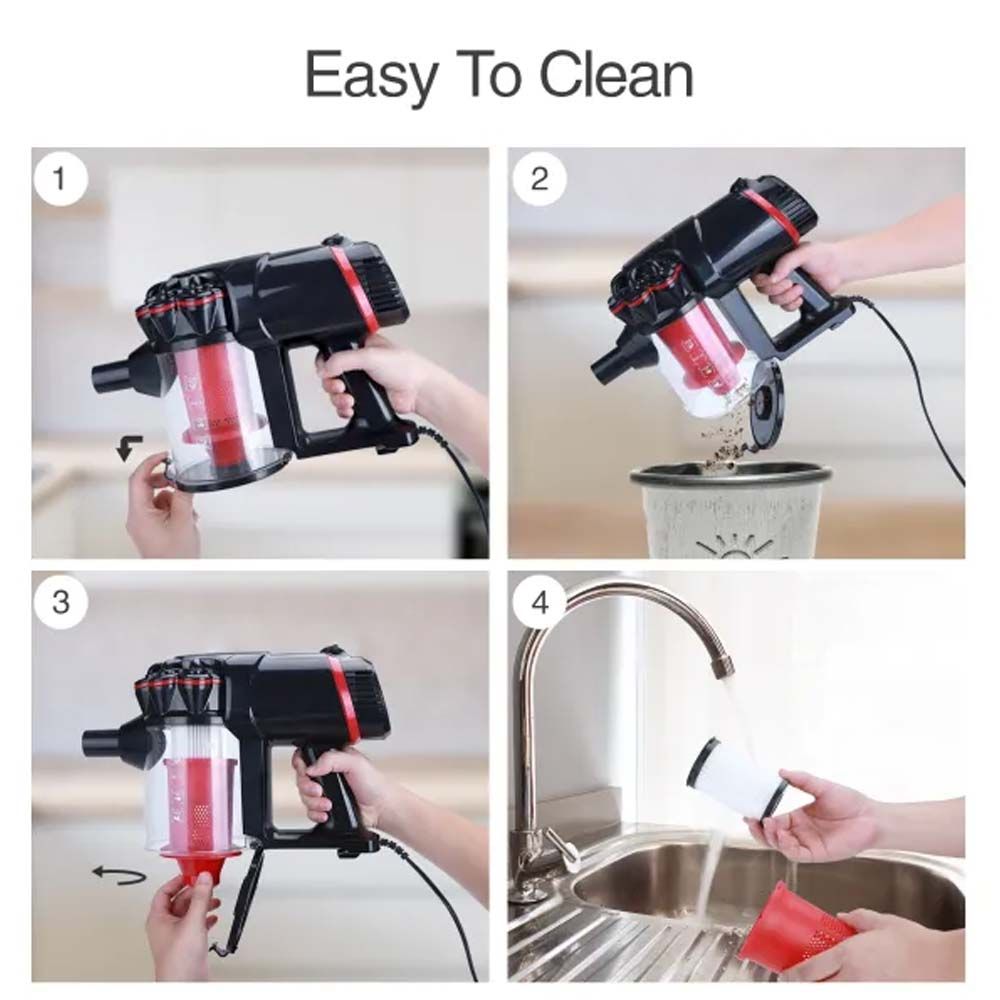 Aigostar Ηλεκτρική Σκούπα Stick-Χειρὀς 600W με Αποσπώμενο Κάδο 1L Aigostar Ηλεκτρική Σκούπα Stick-Χειρὀς 600W με Αποσπώμενο Κάδο 1L