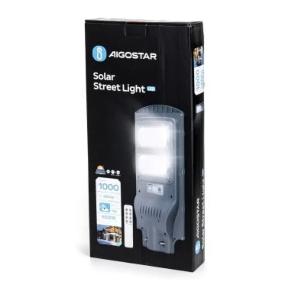 Aigostar LED Ηλιακό Φωτιστικό Κήπου με Αισθητήρα LED/100W/3,2V 6500K Προστασία IP65 και Τηλεχειριστήριο Aigostar LED Ηλιακό Φωτιστικό Κήπου με Αισθητήρα LED/100W/3,2V 6500K Προστασία IP65 και Τηλεχειριστήριο