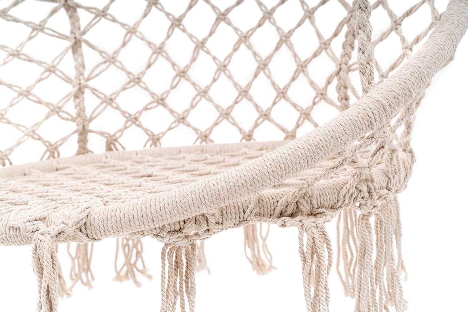 Αιώρα Κρεμαστή Πολυθρόνα Εως 110kg 80x60x145cm - Άσπρο Αιώρα Κρεμαστή Πολυθρόνα Εως 110kg 80x60x145cm - Άσπρο