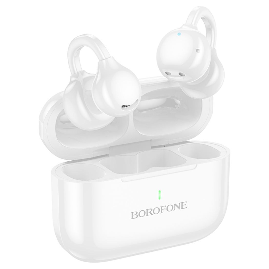 Ακουστικά Open Ear Borofone BW95 Cancion TWS – Bluetooth 5.3 & Άνετη Εφαρμογή | Ασύρματα με Θήκη Φόρτισης, Μεγάλη Αυτονομία, Λευκά Ακουστικά Open Ear Borofone BW95 Cancion TWS – Bluetooth 5.3 & Άνετη Εφαρμογή | Ασύρματα με Θήκη Φόρτισης, Μεγάλη Αυτονομία, Λευκά