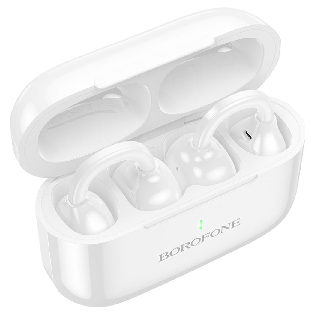 Ακουστικά Open Ear Borofone BW95 Cancion TWS – Bluetooth 5.3 & Άνετη Εφαρμογή | Ασύρματα με Θήκη Φόρτισης, Μεγάλη Αυτονομία, Λευκά Ακουστικά Open Ear Borofone BW95 Cancion TWS – Bluetooth 5.3 & Άνετη Εφαρμογή | Ασύρματα με Θήκη Φόρτισης, Μεγάλη Αυτονομία, Λευκά