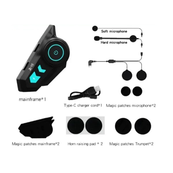 Ακουστικό για Κράνος Μηχανής Wireless Earphone Bluetooth 5.2 Ακουστικό για Κράνος Μηχανής Wireless Earphone Bluetooth 5.2