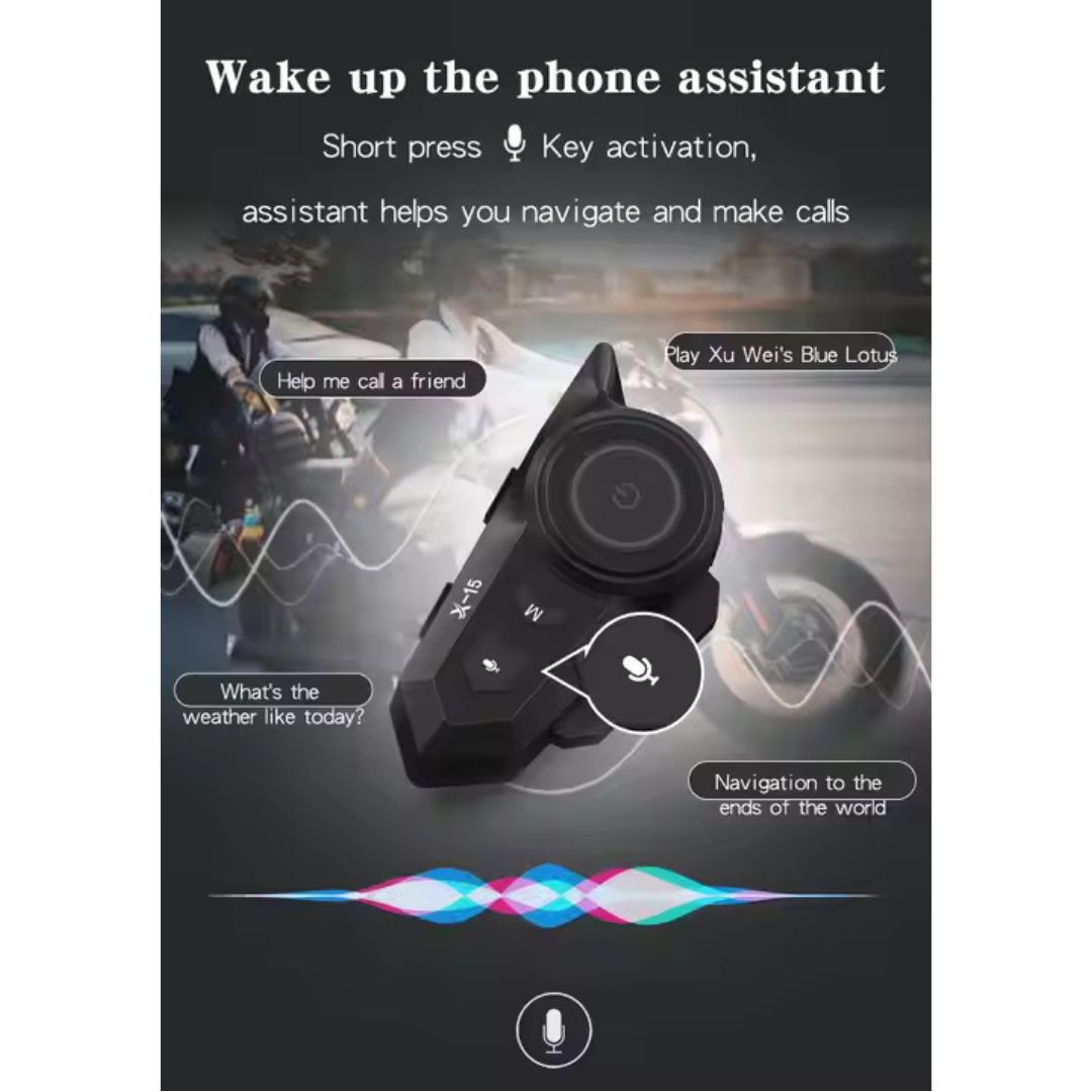 Ακουστικό για Κράνος Μηχανής Wireless Earphone Bluetooth 5.2 Ακουστικό για Κράνος Μηχανής Wireless Earphone Bluetooth 5.2