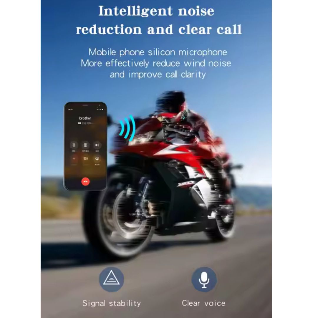 Ακουστικό για Κράνος Μηχανής Wireless Earphone Bluetooth 5.2 Ακουστικό για Κράνος Μηχανής Wireless Earphone Bluetooth 5.2