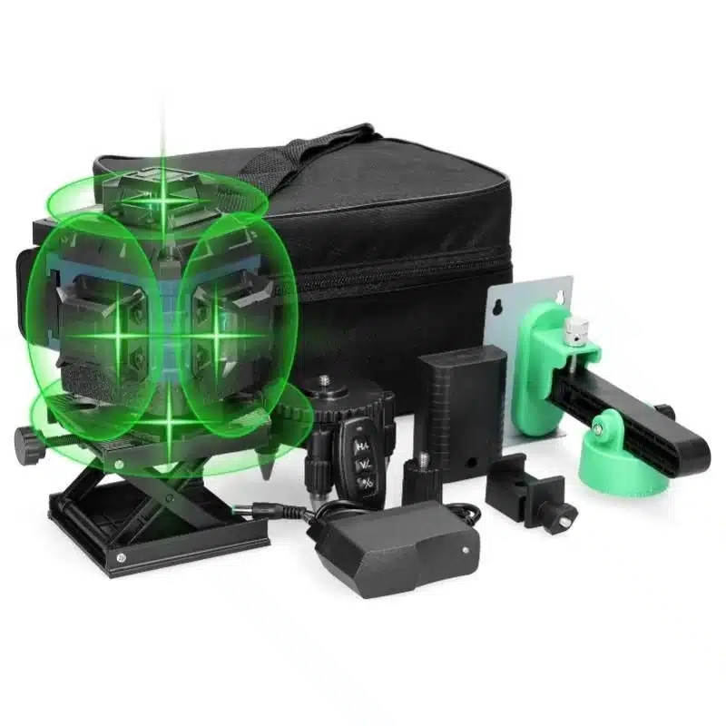 Αλφάδι Laser 4D 16 Γραμμών Πράσινης Δέσμης Max Light – Αυτορρυθμιζόμενο, Αδιάβροχο IP54 με 2 Μπαταρίες Λιθίου Αλφάδι Laser 4D 16 Γραμμών Πράσινης Δέσμης Max Light – Αυτορρυθμιζόμενο, Αδιάβροχο IP54 με 2 Μπαταρίες Λιθίου