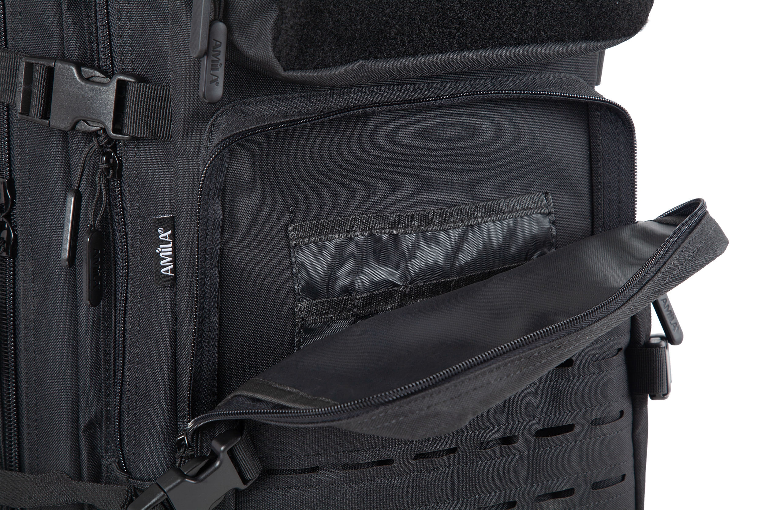 Αmila Tactical Σακίδιο Πλάτης για Γυμναστήριο, Κάμπινγκ και Ταξίδια 45lt Μαύρο Αmila Tactical Σακίδιο Πλάτης για Γυμναστήριο, Κάμπινγκ και Ταξίδια 45lt Μαύρο