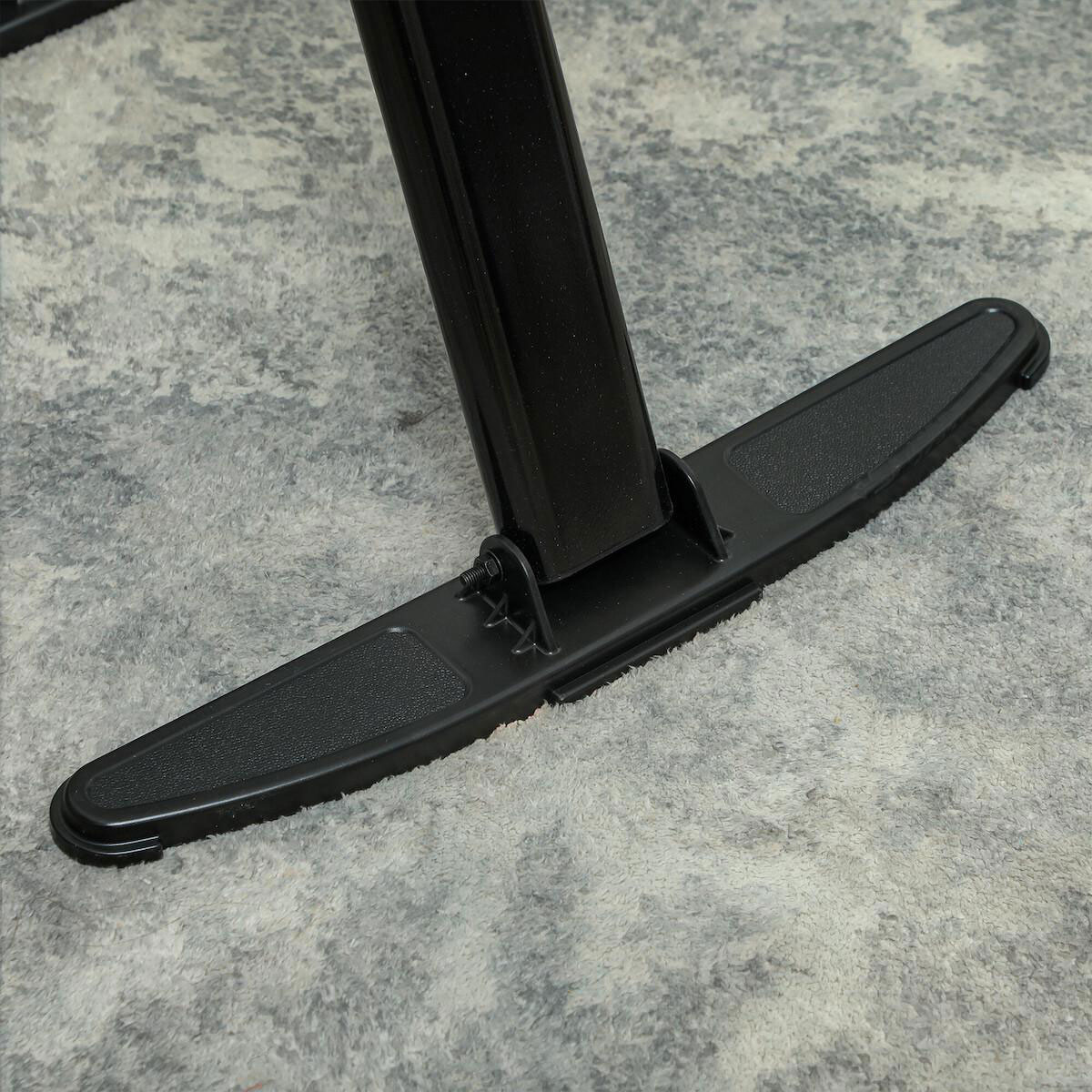 Αναδιπλούμενη Στατική Πεταλιέρα με 3 Ρυθμίσεις Ύψους, LCD Οθόνη και Κυλίνδρους Μασάζ Μαύρη Αναδιπλούμενη Στατική Πεταλιέρα με 3 Ρυθμίσεις Ύψους, LCD Οθόνη και Κυλίνδρους Μασάζ Μαύρη