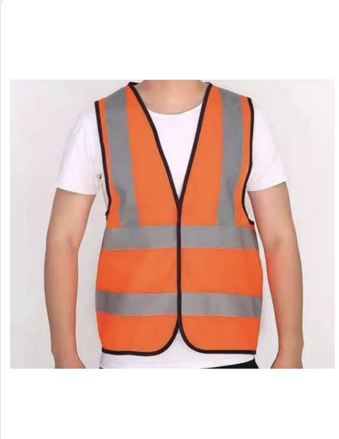 Ανακλαστικό Αδιάβροχο Φωσφοριζέ Γιλέκο Ασφαλείας - Προτοκαλί Ανακλαστικό Αδιάβροχο Φωσφοριζέ Γιλέκο Ασφαλείας - Προτοκαλί