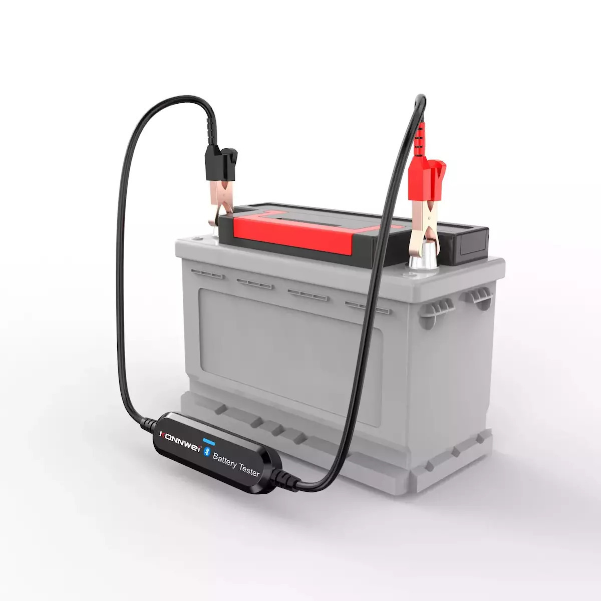 Αναλογικό Διαγνωστικό Μπαταριών - Automotive Battery Tester με Κροκοδειλάκια και Bluetooth για iOS ή Android Konnwei Αναλογικό Διαγνωστικό Μπαταριών - Automotive Battery Tester με Κροκοδειλάκια και Bluetooth για iOS ή Android Konnwei