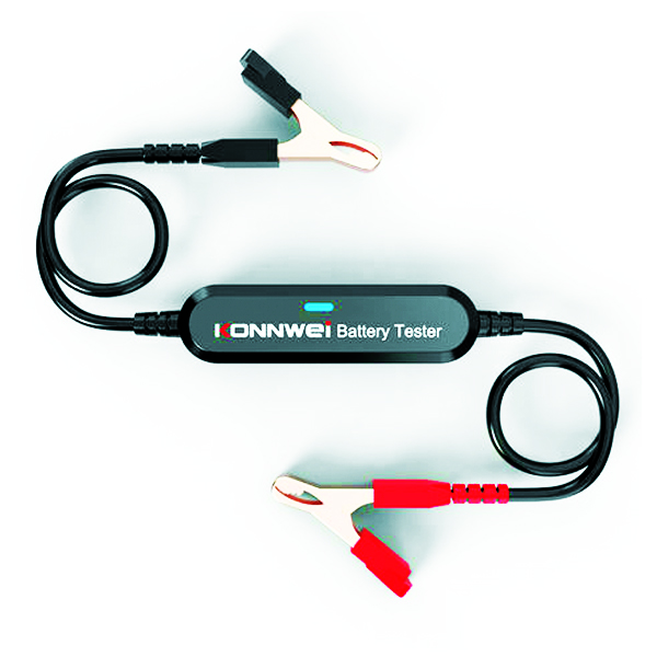 Αναλογικό Διαγνωστικό Μπαταριών - Automotive Battery Tester με Κροκοδειλάκια και Bluetooth για iOS ή Android Konnwei Αναλογικό Διαγνωστικό Μπαταριών - Automotive Battery Tester με Κροκοδειλάκια και Bluetooth για iOS ή Android Konnwei
