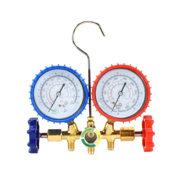 Αναλογικός Ελεγκτής Air Condition με Μανόμετρο R22 R134A R410A Κόκκινο, Μπλε Αναλογικός Ελεγκτής Air Condition με Μανόμετρο R22 R134A R410A Κόκκινο, Μπλε