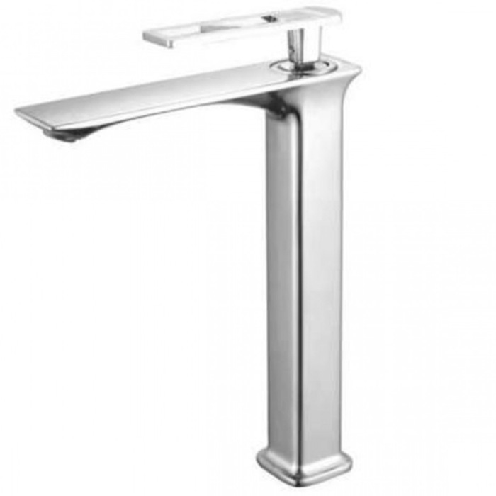 Αναμεικτική Μπαταρία Νιπτήρα Inox Mat με Υψηλό Ρουξούνι Αναμεικτική Μπαταρία Νιπτήρα Inox Mat με Υψηλό Ρουξούνι