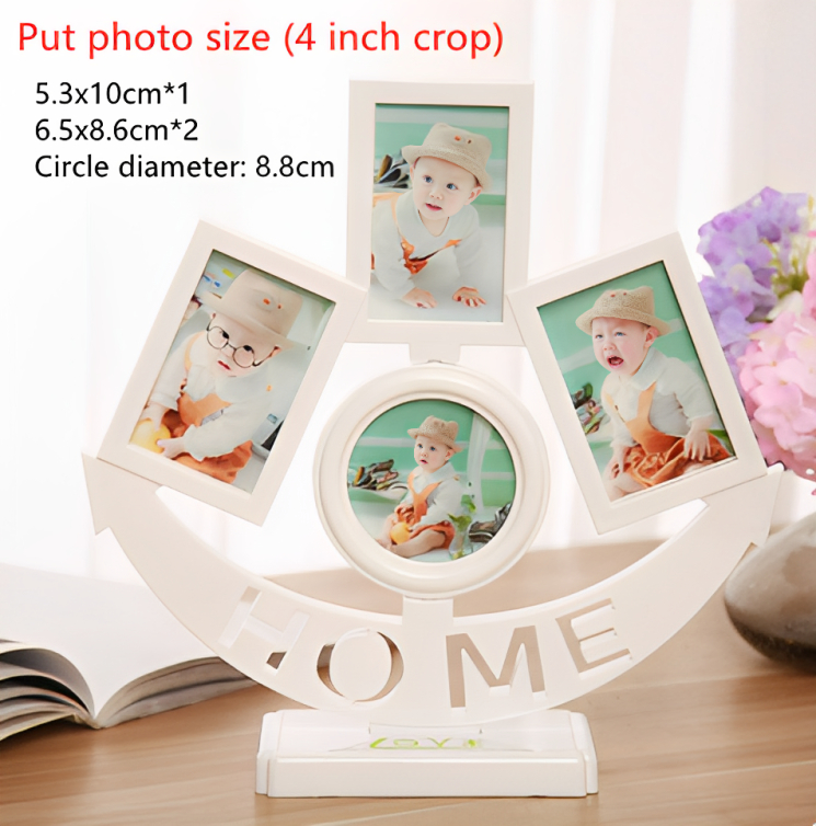 Αναμνηστική Κορνίζα 4 Φωτογραφιών σε Σχήμα Άγκυρα Αναμνηστική Κορνίζα 4 Φωτογραφιών σε Σχήμα Άγκυρα