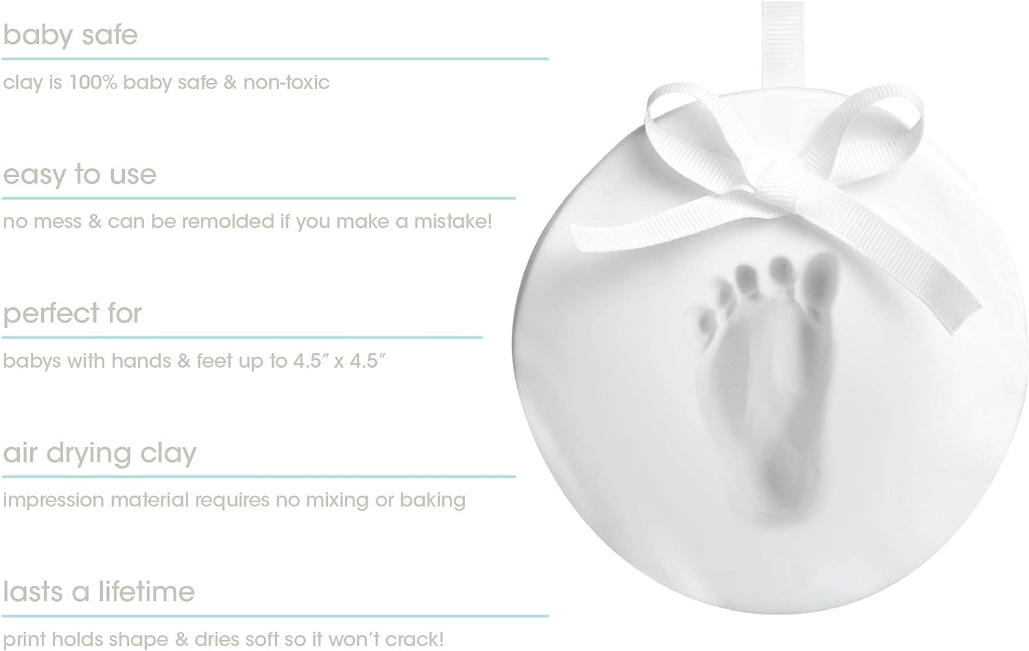 Αναμνηστικό Δώρο Αποτύπωμα DIY Baby Handprint - Footprint με Αξεσουάρ - Ροζ Αναμνηστικό Δώρο Αποτύπωμα DIY Baby Handprint - Footprint με Αξεσουάρ - Ροζ