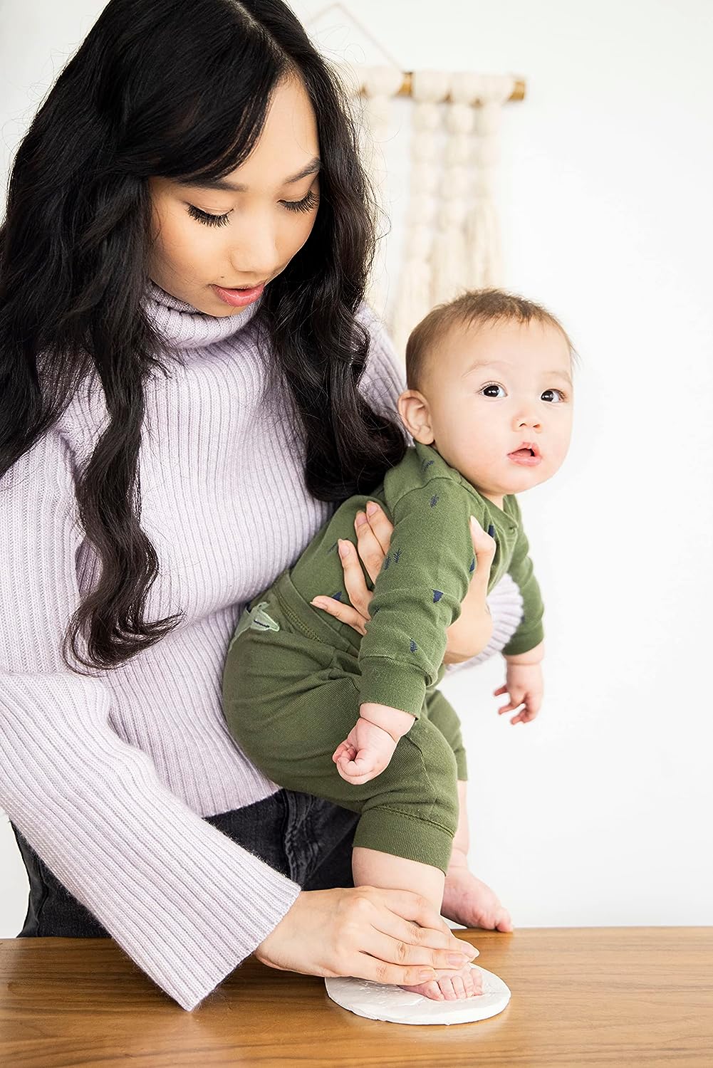 Αναμνηστικό Δώρο Αποτύπωμα DIY Baby Handprint - Footprint με Αξεσουάρ - Ροζ Αναμνηστικό Δώρο Αποτύπωμα DIY Baby Handprint - Footprint με Αξεσουάρ - Ροζ