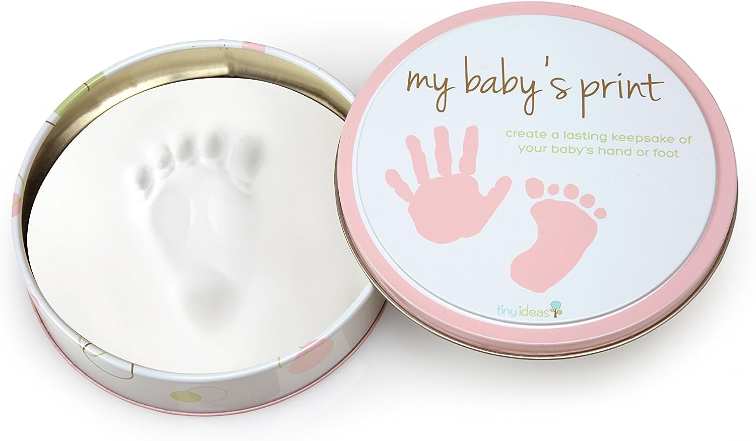 Αναμνηστικό Δώρο Αποτύπωμα DIY Baby Handprint - Footprint με Αξεσουάρ - Ροζ Αναμνηστικό Δώρο Αποτύπωμα DIY Baby Handprint - Footprint με Αξεσουάρ - Ροζ