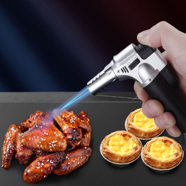 Αναπτήρας Βουτανίου και Φλόγιστρο Ζαχαροπλαστικής με Ρυθμιζόμενη Θερμοκρασία και Βάση Αναπτήρας Βουτανίου και Φλόγιστρο Ζαχαροπλαστικής με Ρυθμιζόμενη Θερμοκρασία και Βάση