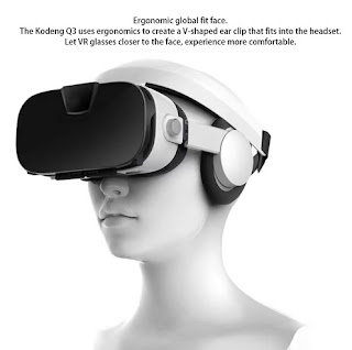 ANDOWL 3D VRG Pro Headset Ρυθμιζόμενα Γυαλιά Εικονικής Πραγματικότητας με Ενσωματωμένα Ανασυρόμενα Ακουστικά και Τηλεχειριστήριο ANDOWL 3D VRG Pro Headset Ρυθμιζόμενα Γυαλιά Εικονικής Πραγματικότητας με Ενσωματωμένα Ανασυρόμενα Ακουστικά και Τηλεχειριστήριο