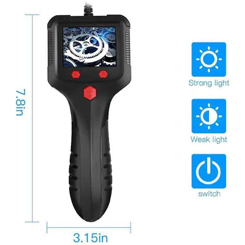 Andowl Αδιάβροχη Ψηφιακή Ενδοσκοπική Κάμερα FHD, Έγχρωμη Οθόνη HD 2.4