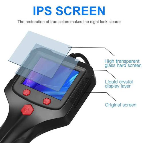 Andowl Αδιάβροχη Ψηφιακή Ενδοσκοπική Κάμερα FHD, Έγχρωμη Οθόνη HD 2.4