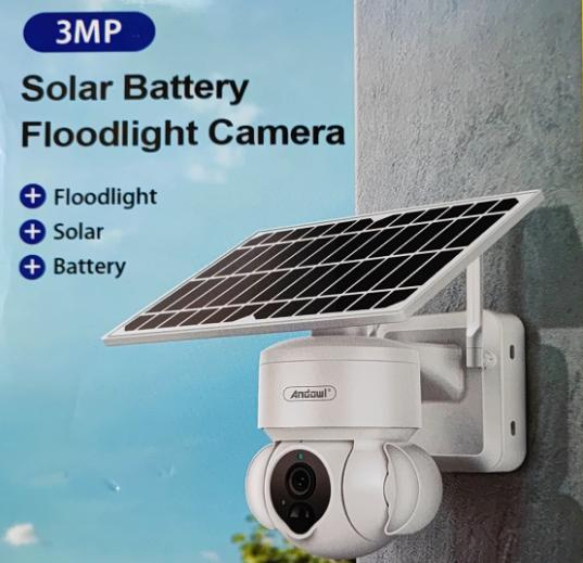 ANDOWL Ασύρματη Αδιάβροχη 4G+5G Ηλιακή Κάμερα 4K με Αισθητήρα και Κάμερα Παρακολούθησης,Νυχτερινή Όραση και Μικρόφωνο ANDOWL Ασύρματη Αδιάβροχη 4G+5G Ηλιακή Κάμερα 4K με Αισθητήρα και Κάμερα Παρακολούθησης,Νυχτερινή Όραση και Μικρόφωνο