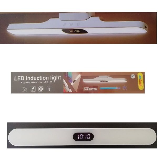 Andowl Επαναφορτιζόμενο LED Φωτιστικό για Ντουλάπες με Μπαταρία, Φωτοκύτταρο και Αυτοκόλλητο Τοποθέτησης - Λευκό Andowl Επαναφορτιζόμενο LED Φωτιστικό για Ντουλάπες με Μπαταρία, Φωτοκύτταρο και Αυτοκόλλητο Τοποθέτησης - Λευκό