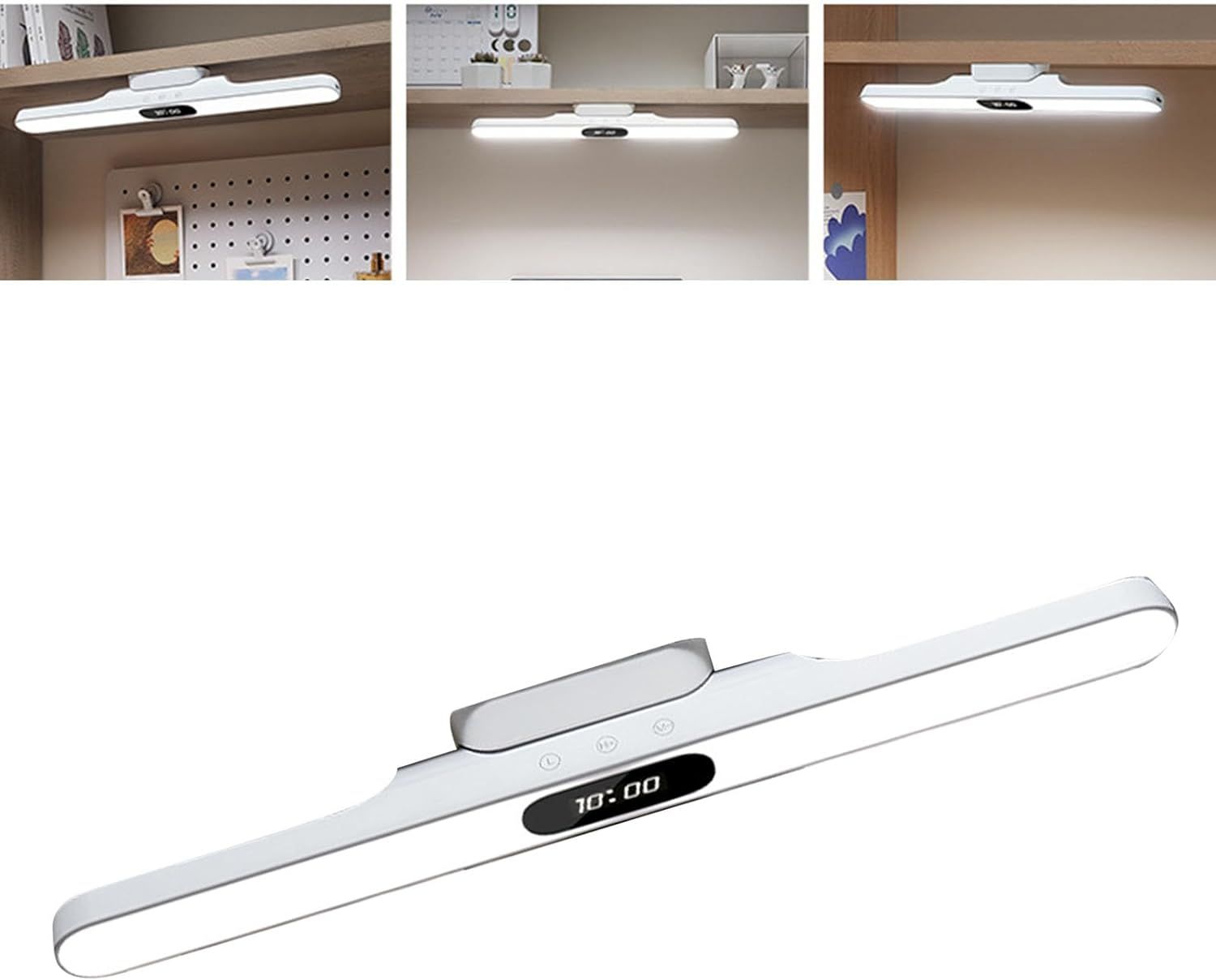 Andowl Επαναφορτιζόμενο LED Φωτιστικό για Ντουλάπες με Μπαταρία, Φωτοκύτταρο και Αυτοκόλλητο Τοποθέτησης - Λευκό Andowl Επαναφορτιζόμενο LED Φωτιστικό για Ντουλάπες με Μπαταρία, Φωτοκύτταρο και Αυτοκόλλητο Τοποθέτησης - Λευκό