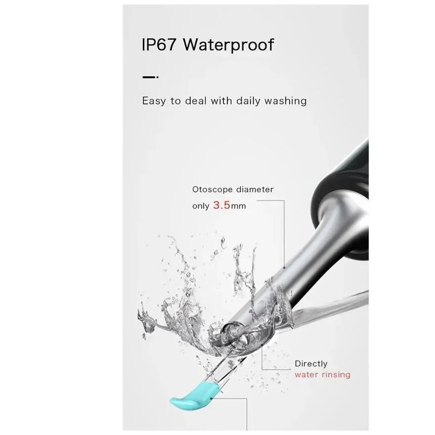 ANDOWL Επαναφορτιζόμενο Ωτοσκόπιο Wi-Fi USB με Κάμερα και Φακό LED - Intelligent Otoscope Q-ES1 ANDOWL Επαναφορτιζόμενο Ωτοσκόπιο Wi-Fi USB με Κάμερα και Φακό LED - Intelligent Otoscope Q-ES1