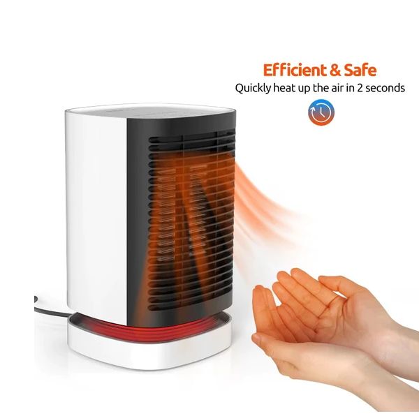 Andowl Ηλεκτρικό Κεραμικο Mini Αερόθερμο Δαπέδου 950W με 3 Βαθμίδες Θέρμανσης Πλέγμα Ασφαλείας Andowl Ηλεκτρικό Κεραμικο Mini Αερόθερμο Δαπέδου 950W με 3 Βαθμίδες Θέρμανσης Πλέγμα Ασφαλείας