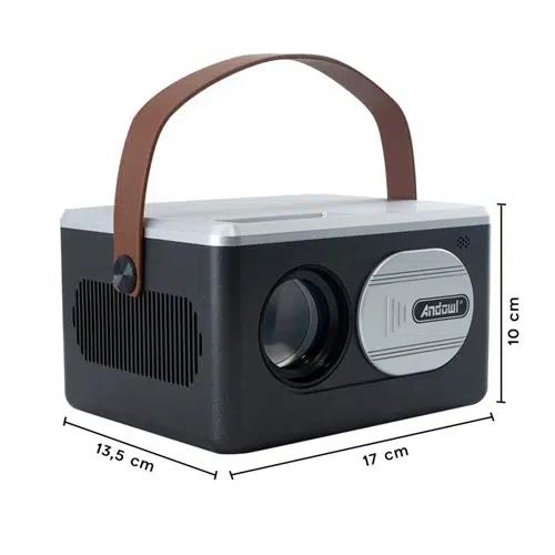 Andowl Mini Projector Οικιακού Θεάτρου με Ανάλυση Ultra 2K– Σε Μαύρο Χρώμα Andowl Mini Projector Οικιακού Θεάτρου με Ανάλυση Ultra 2K– Σε Μαύρο Χρώμα
